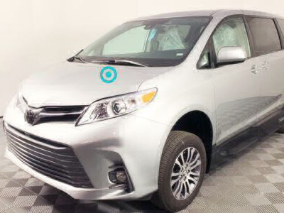 Handicap Van for Sale - 2019 Toyota Sienna XLE Wheelchair Accessible Van VIN: 5TDYZ3DC9KS005258